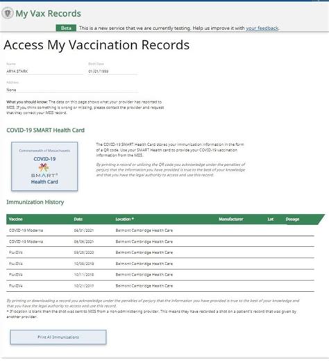 covid 19 smart health card|Massachusetts Vaccination Records .